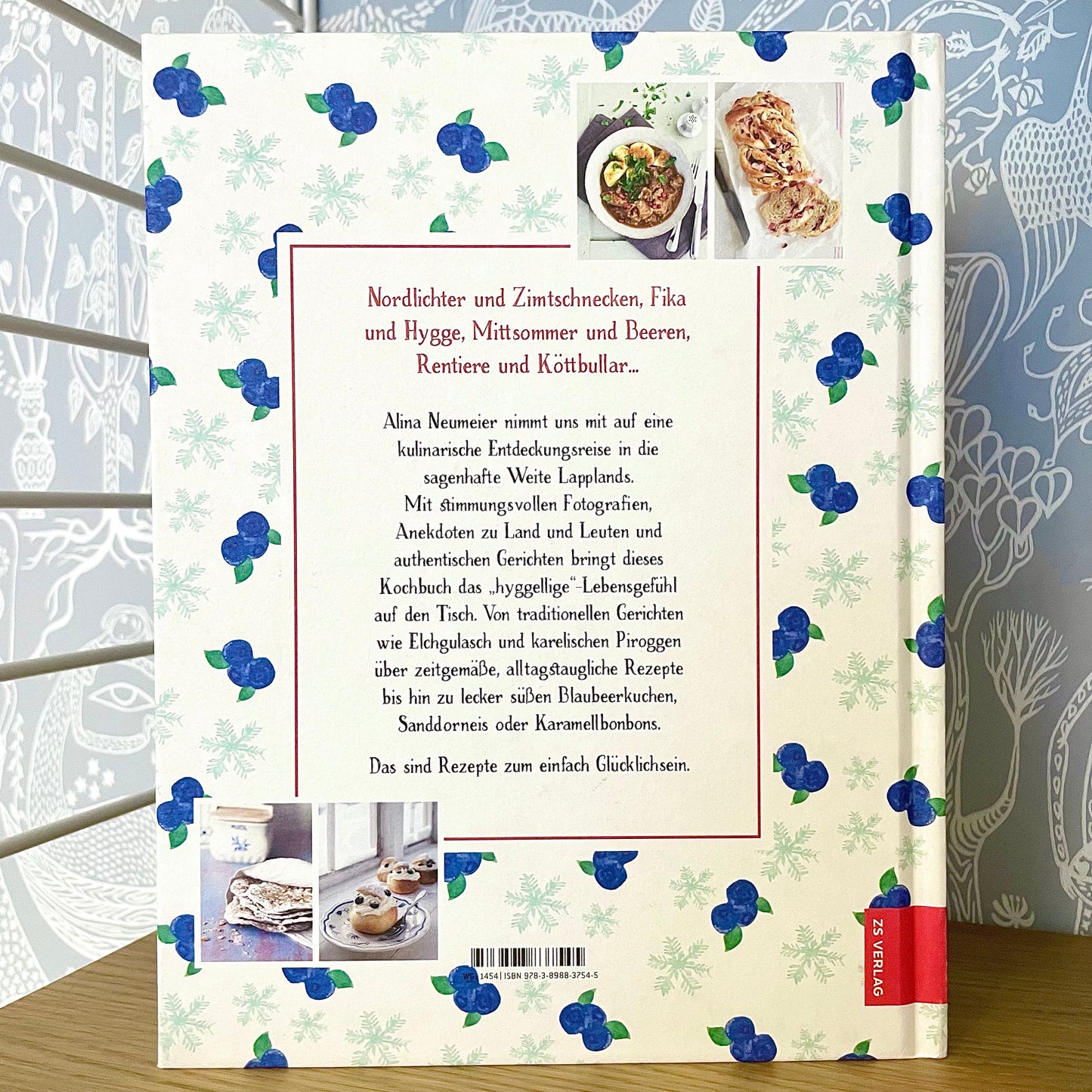 Kochbuch -  Blaubeeren und Schneeflocken