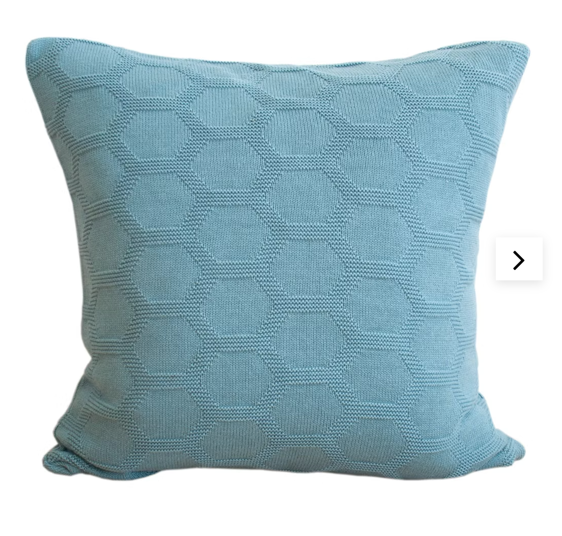 Funky Doris Kissenbezug Herdis Blau