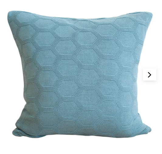 Funky Doris Kissenbezug Herdis Blau