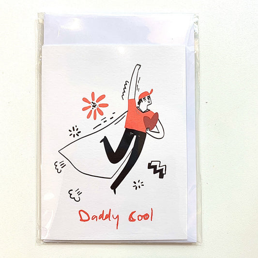 Klappkarte Daddy Cool