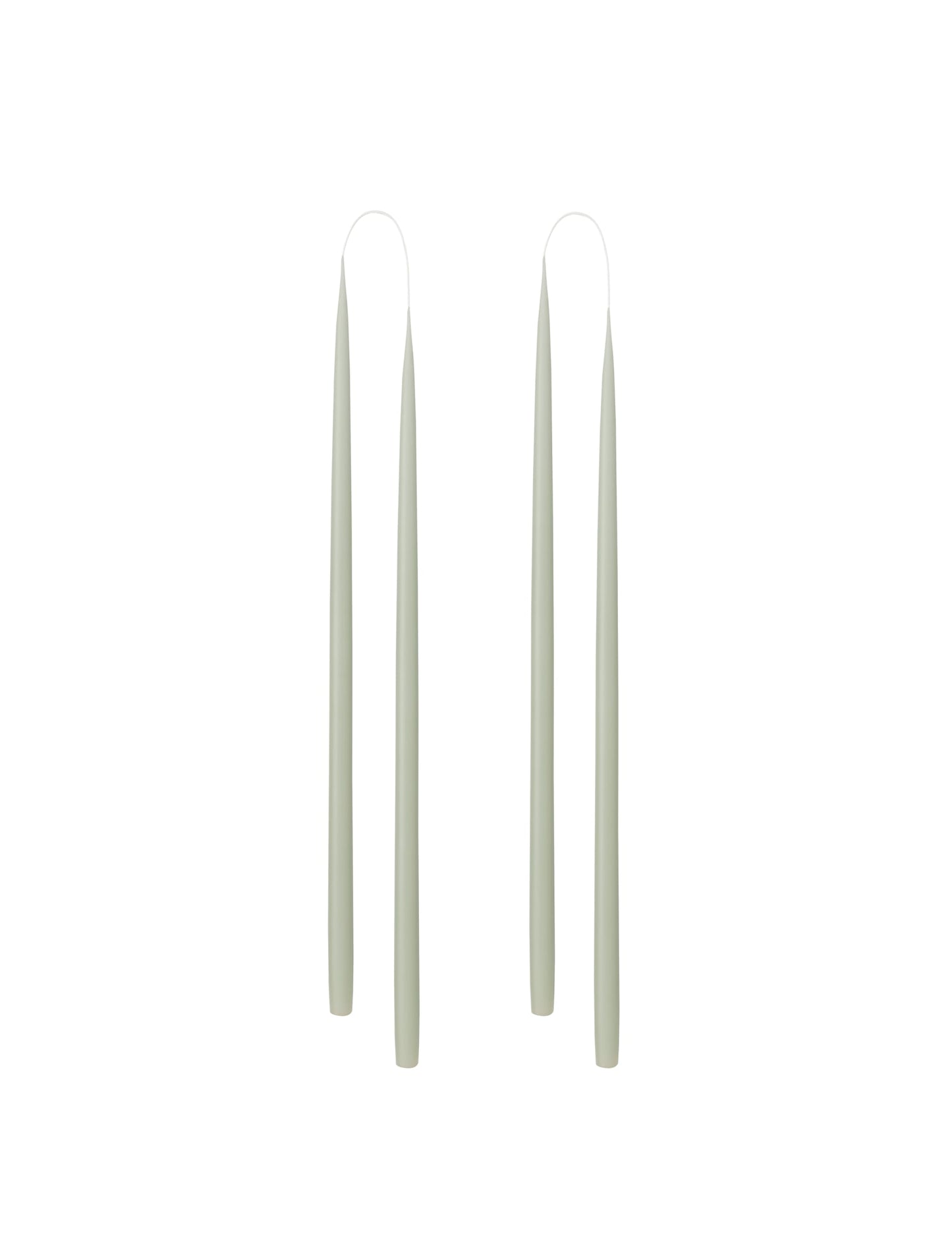 Schlanke farbige Kerze, 2er Set (4 Stück)