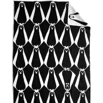 Wolldecke Pinguine